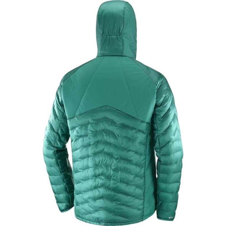 Green Salomon Outline Primaloft Men's Insulated Jackets | PH 13852J